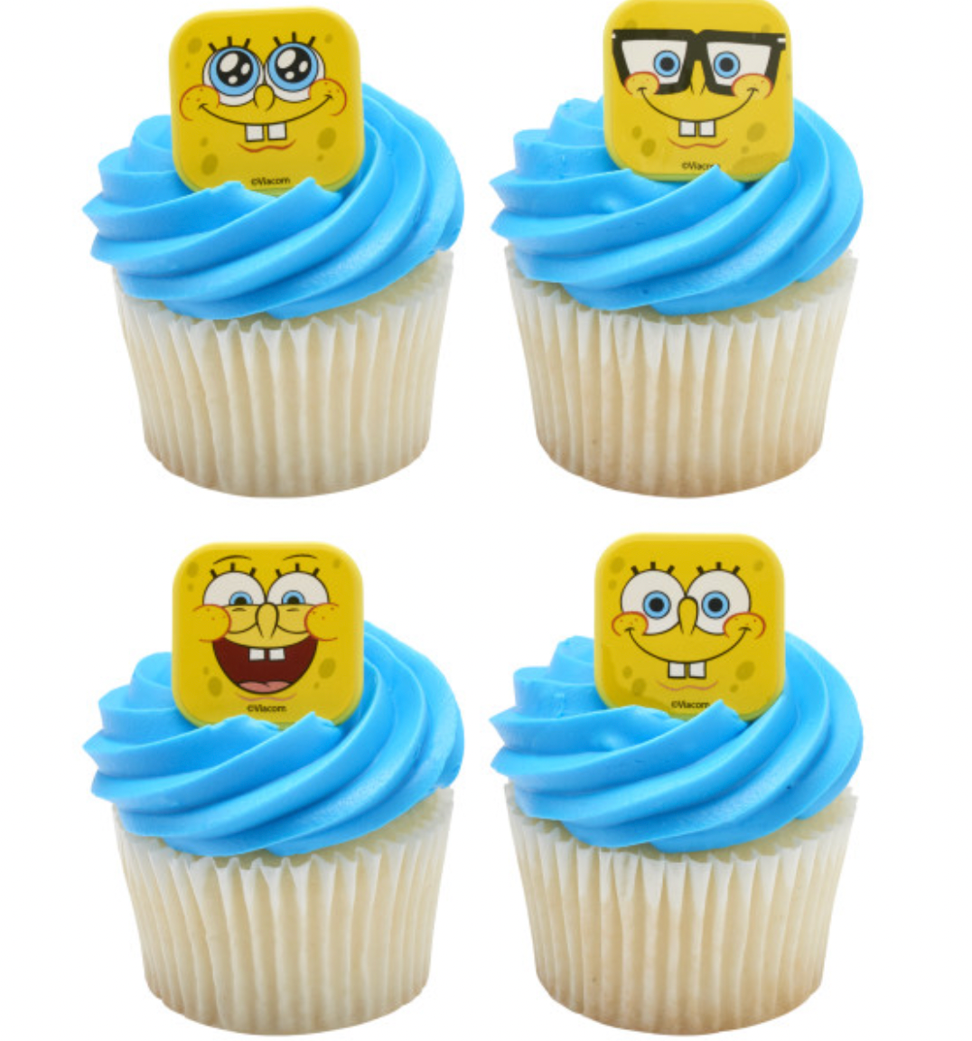 SpongeBob Squarepants Child Cupcake Toppers