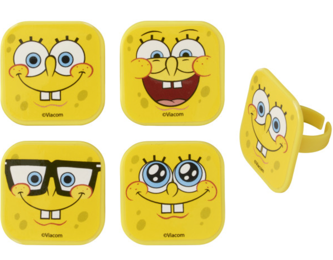 SpongeBob Squarepants Child Cupcake Toppers