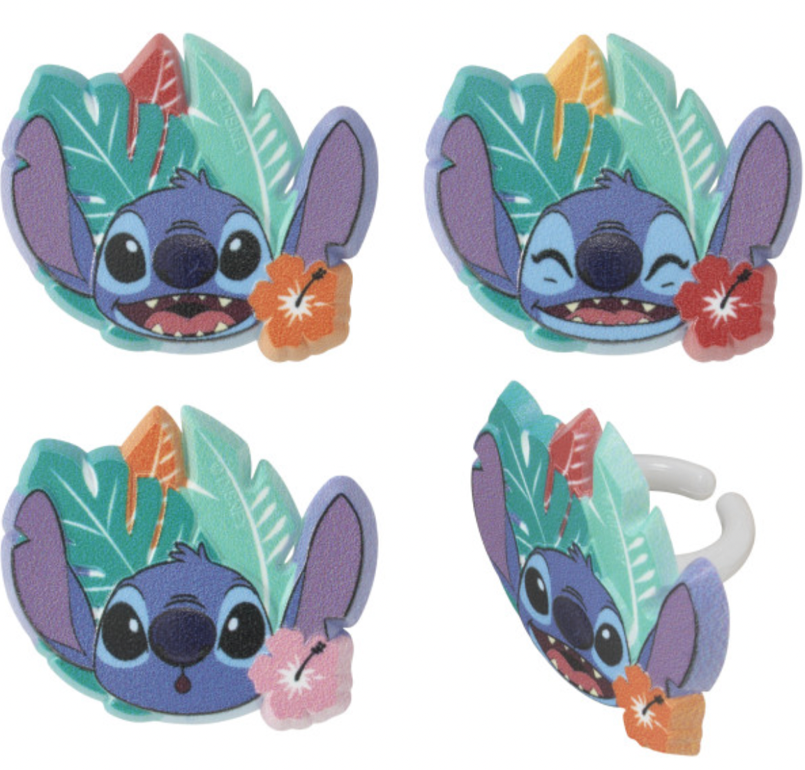 Disney Stitch Cupcake Toppers