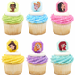 Disney Princesses Cupcake Toppers