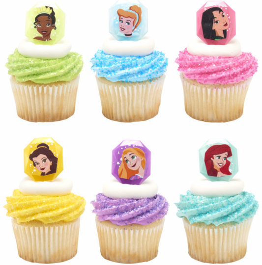 Disney Princesses Cupcake Toppers