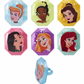 Disney Princesses Cupcake Toppers