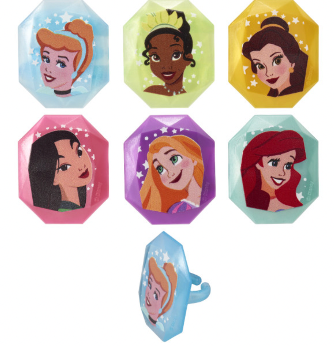 Disney Princesses Cupcake Toppers