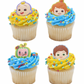 Cocomelon Cupcake Toppers