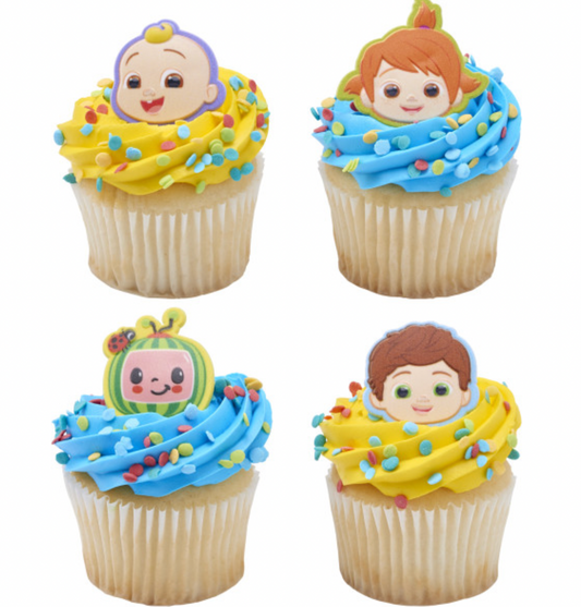 Cocomelon Cupcake Toppers