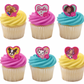 Barbie Cupcake Toppers