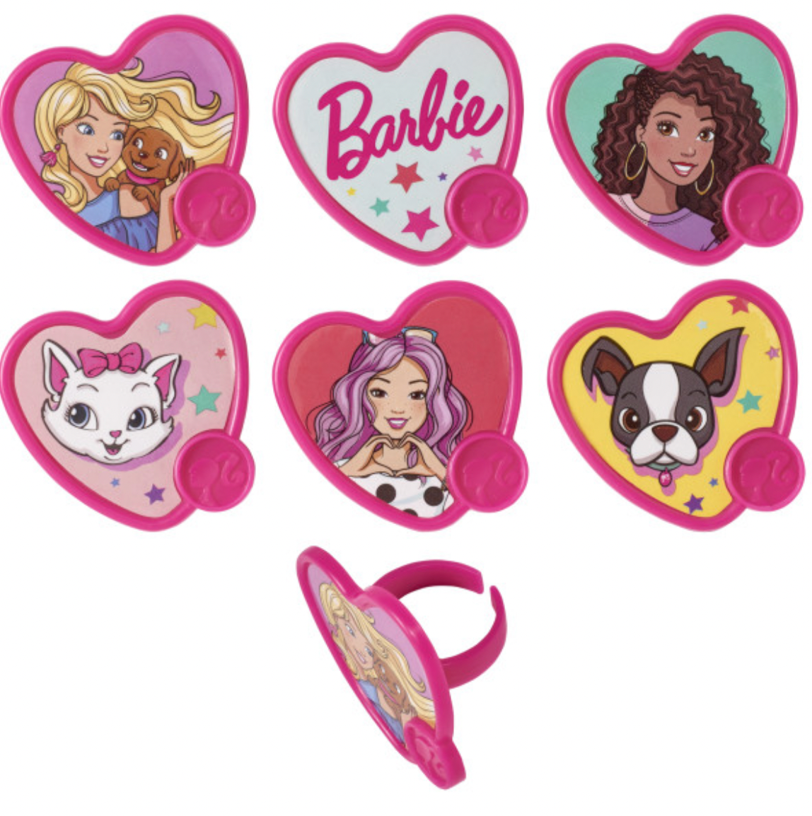 Barbie Cupcake Toppers