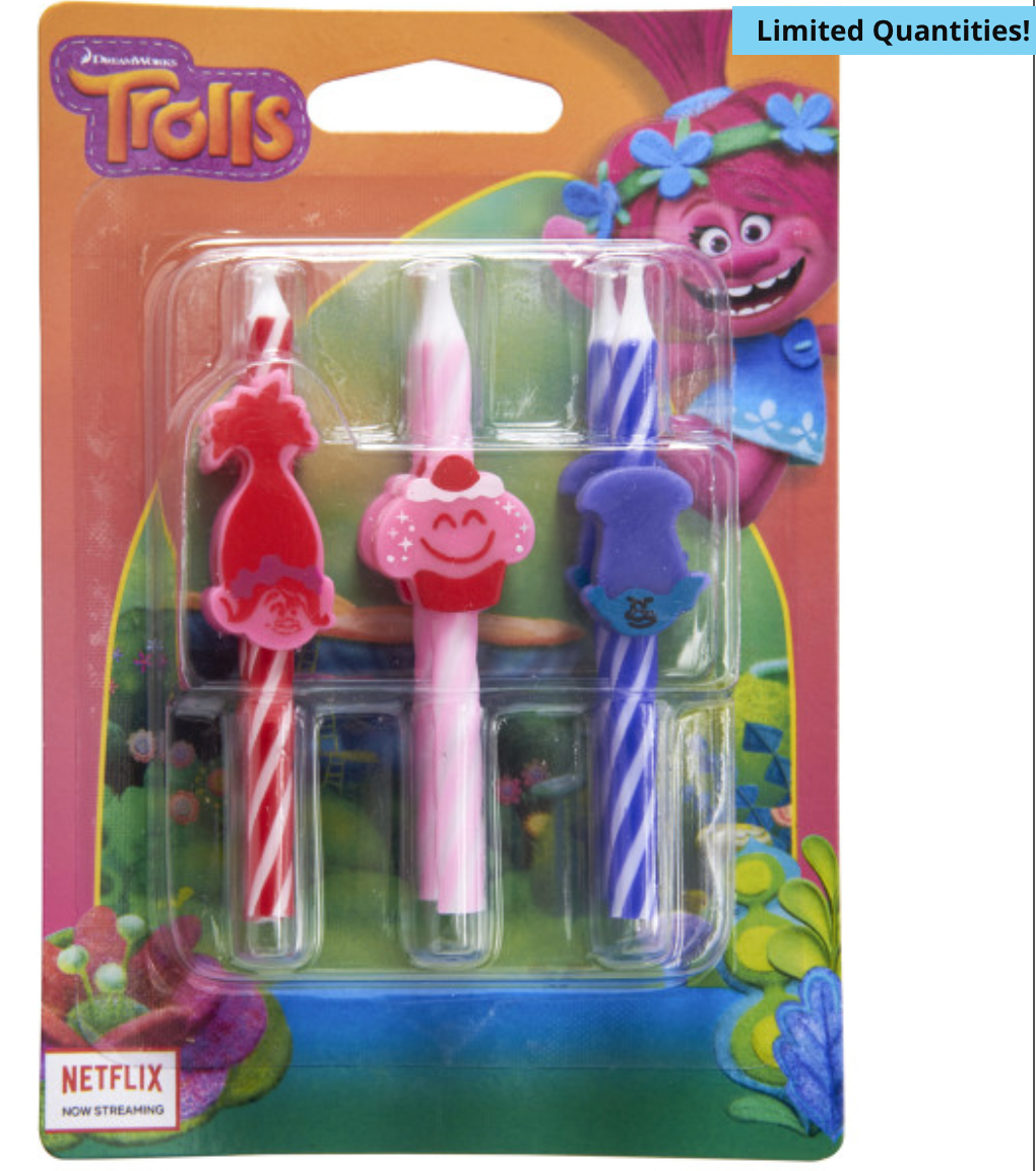 Trolls Candles