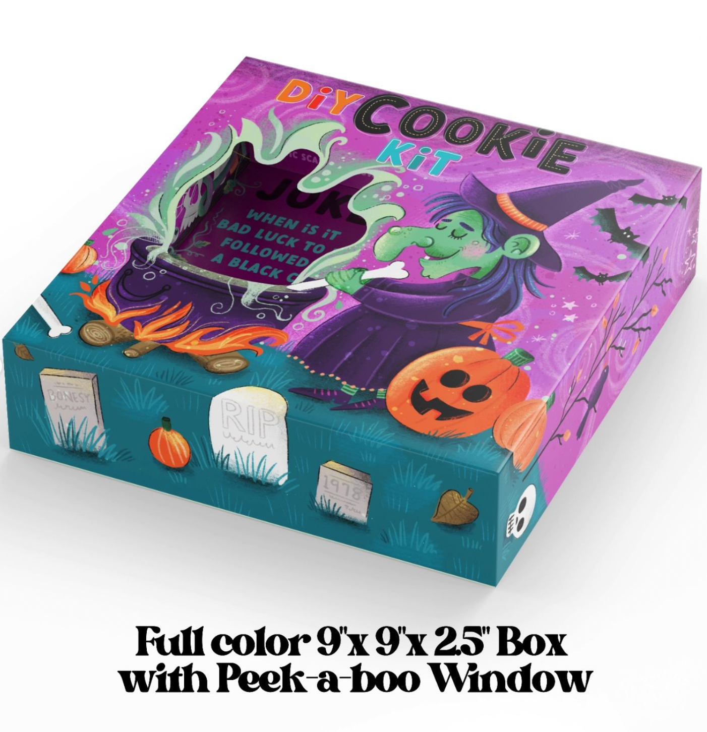 DIY Halloween Cookie Box