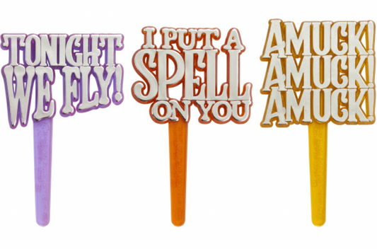 Disney Hocus Pocus Spell On You Cupcake Toppers