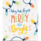 Merry & Bright Christmas Greeting Card