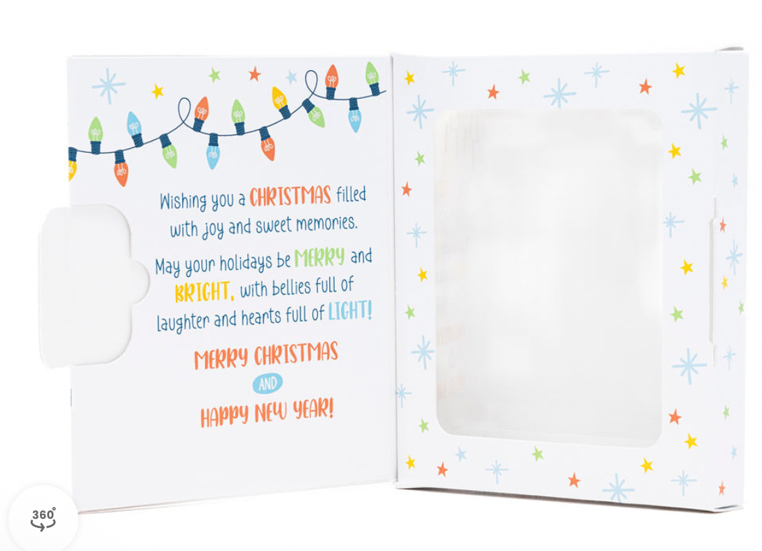 Merry & Bright Christmas Greeting Card