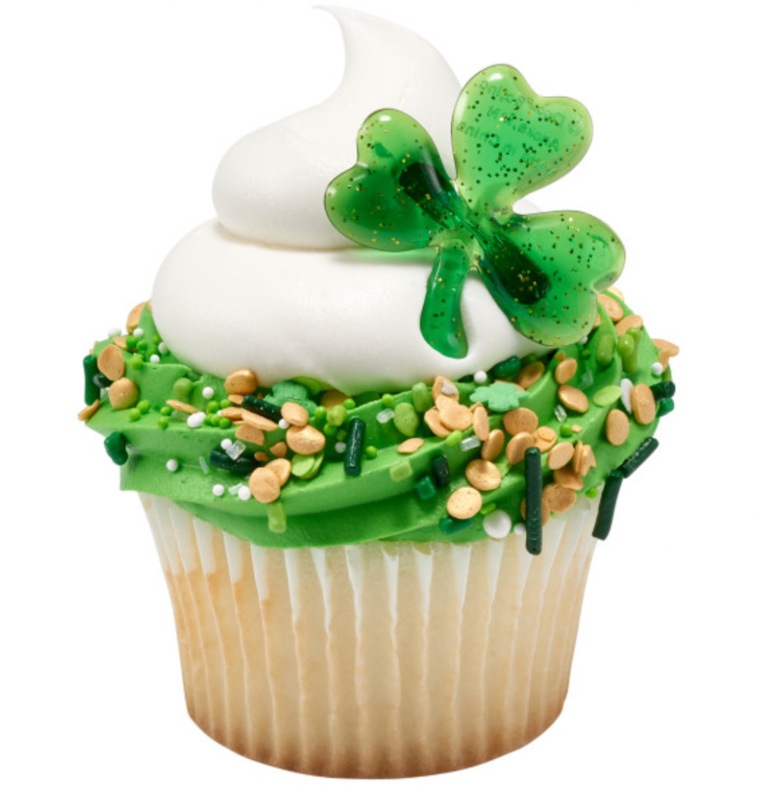 Shamrock Puff Cupcake Rings