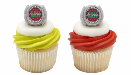 Super Bowl Cupcake Rings