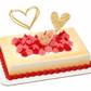 Gold Hearts Cake Kit