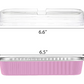 Light Pink Narrow Pan with Lid