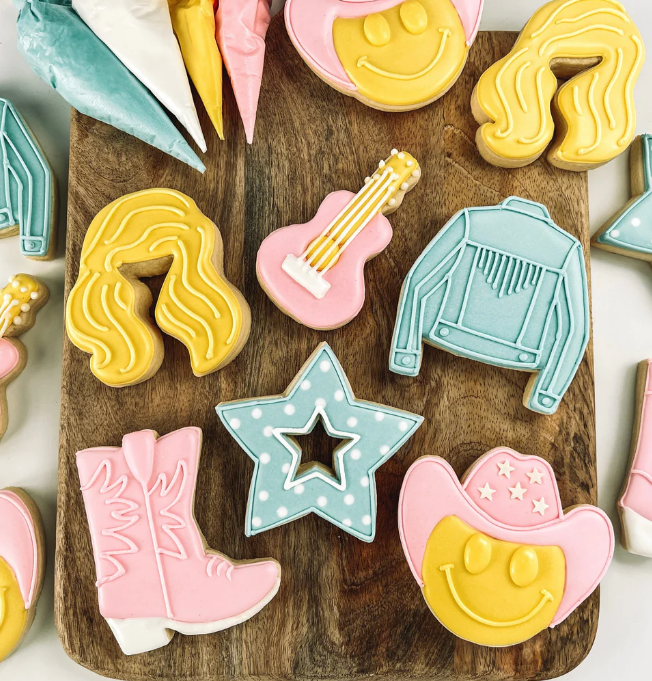 Honky Tonk Girls Night Cookie Set-6 cookies