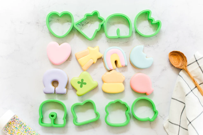 Lucky Charm Set of 8 Cookie Cutters 2"