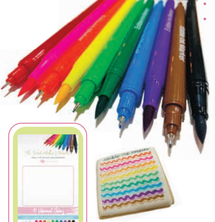 Dual Tipped Edible Ink Marker Variety Pack – The Dessert Depot