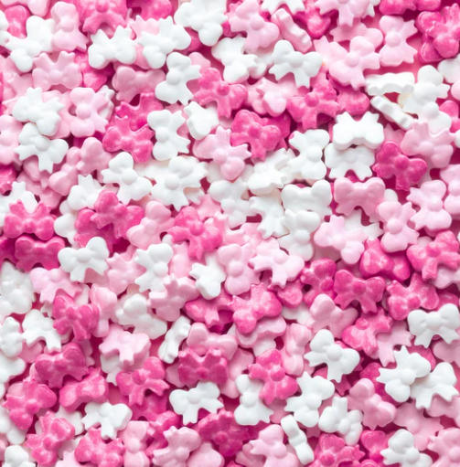 Pink Ribbon Sprinkles