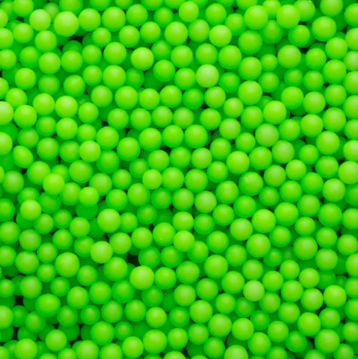 Neon Green Sugar Pearls