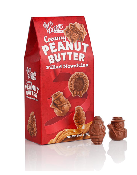 Sarris Christmas Peanut Butter Novelties