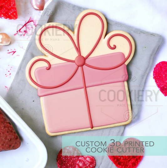 Valentine Gift Cookie Cutter 3"