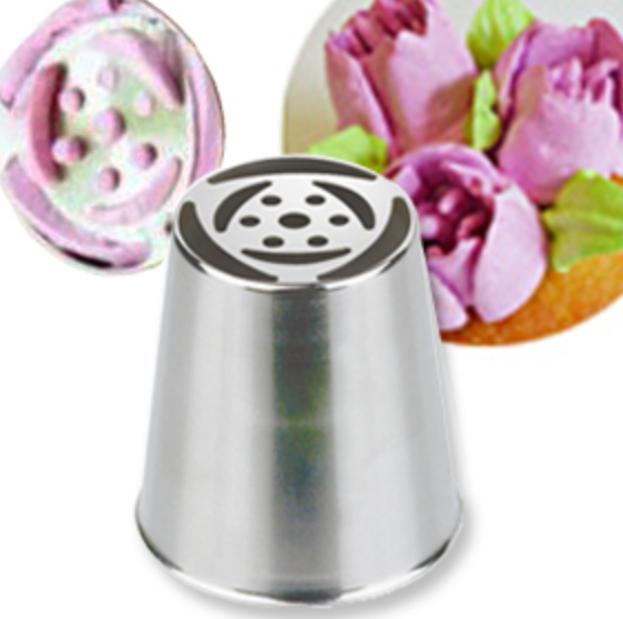 Russian Tip No. 244 Tube Multiple Opening Drop Flower