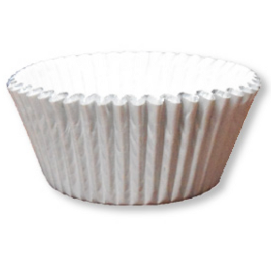 White Foil Cup ~ (Silver Pearl) 2 x 1-1/4