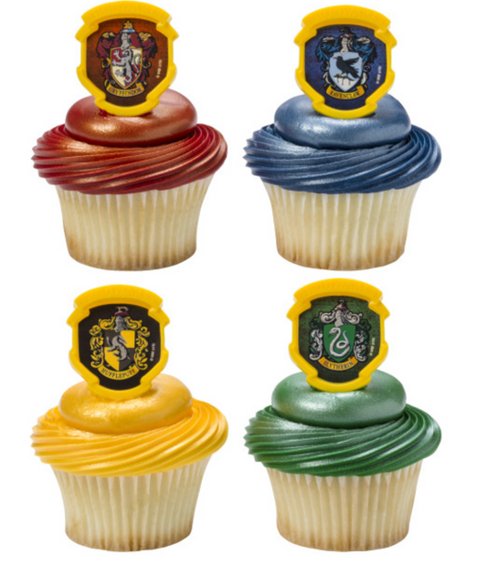 HARRY POTTER™ HOGWARTS™ Houses Cupcake Rings
