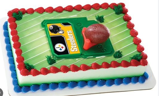 NFL Pittsburgh Steelers Football and Tee Cake Kit