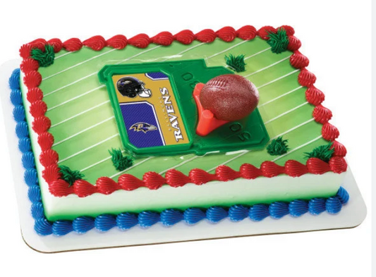 NFL Baltimore Ravens Football and Tee Cake Kit