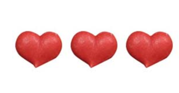 Red Heart Royal Icing Transfers