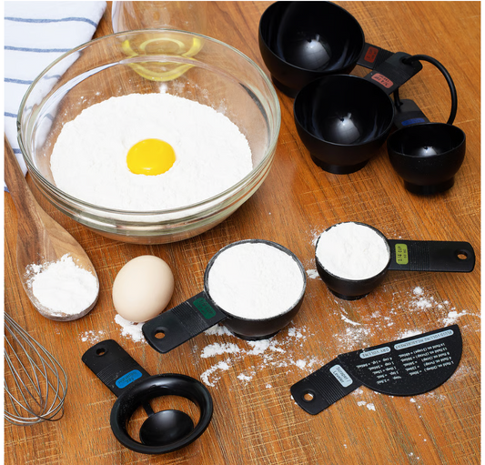 Measuring Cups with Egg Separator