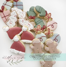 Mini Christmas Cookie Cutter 6 Piece Set