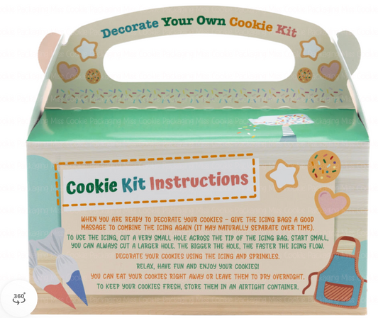 Everyday DIY Cookie Kit Gable Boxes
