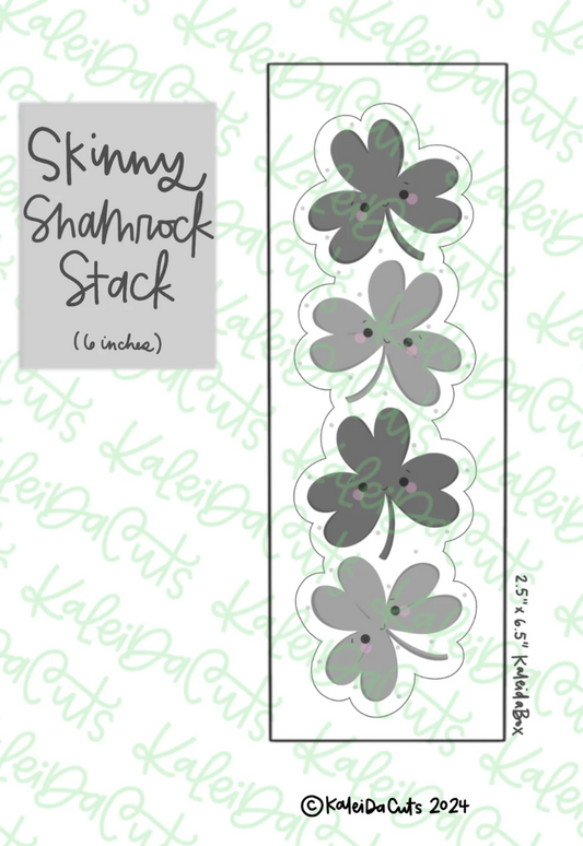 Skinny Shamrock Stack Cutter