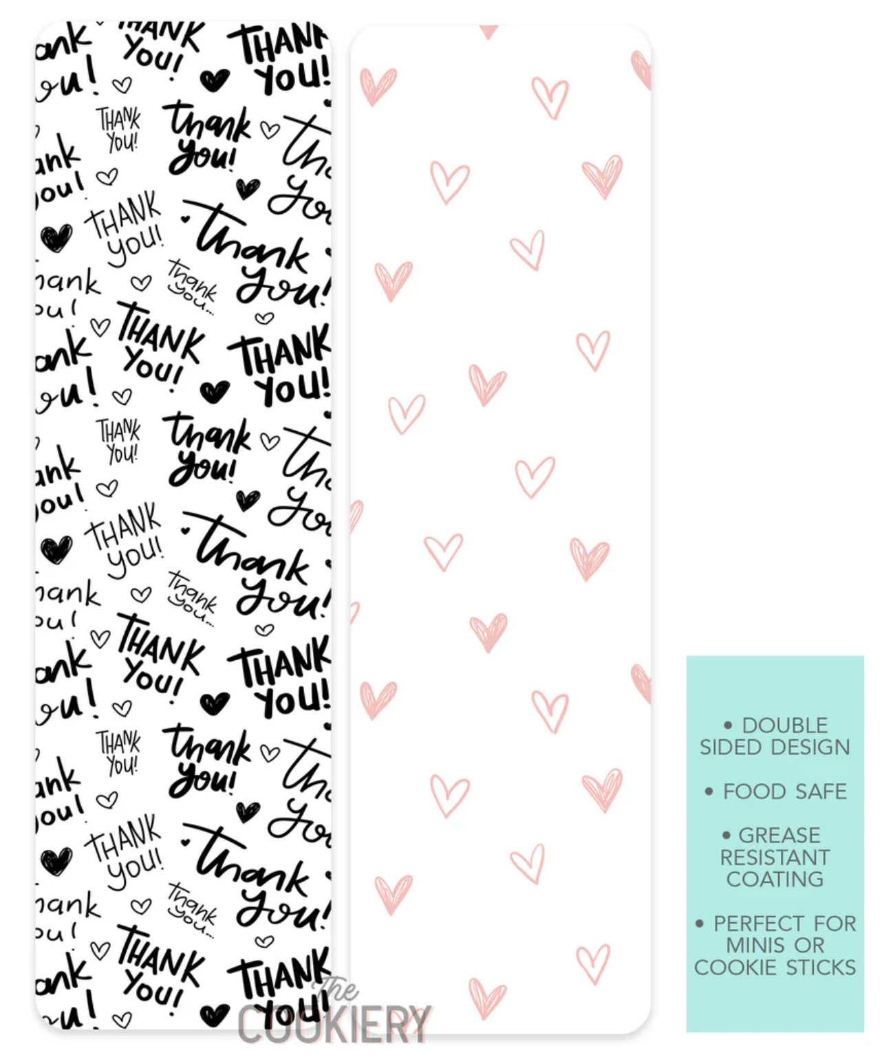 Thank You Tall Cookie Backer