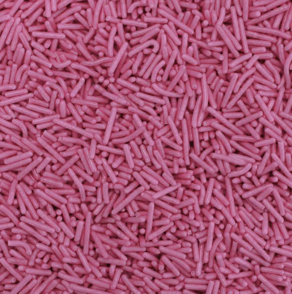 Natural Hot Pink Jimmies