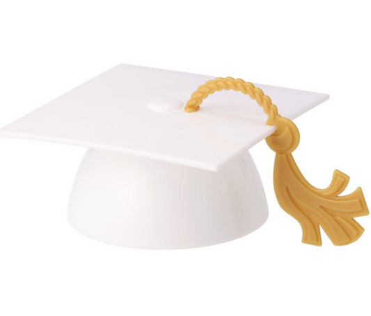 White Grad Cap