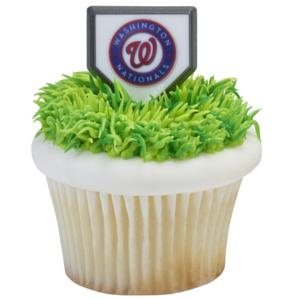 Washington Nationals Baseball Cupcake Toppers