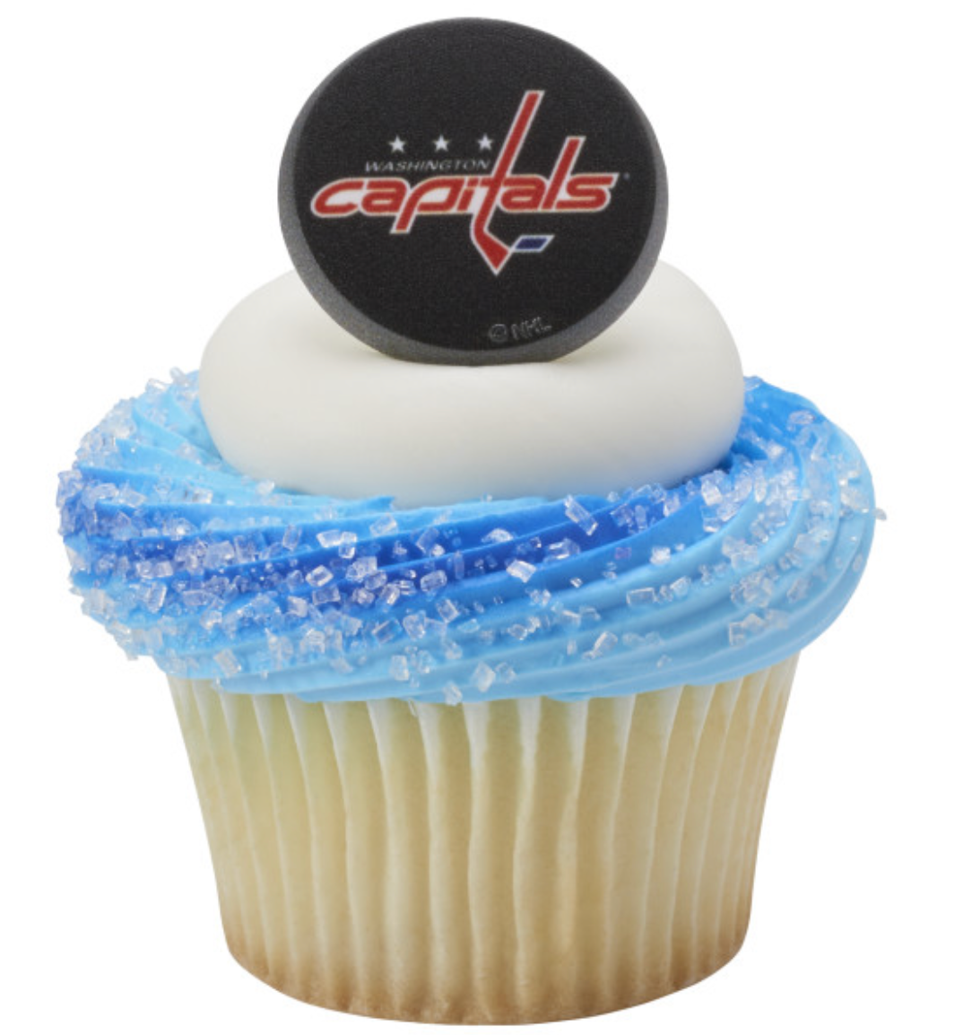 Washington Capitals Cupcake Toppers