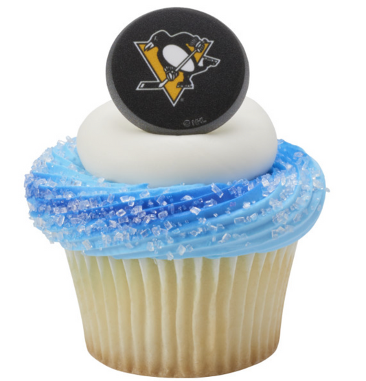 Pittsburgh Penguins Cupcake Toppers