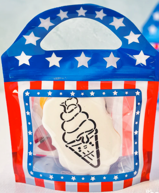 Stars and Stripes Cookie Bag