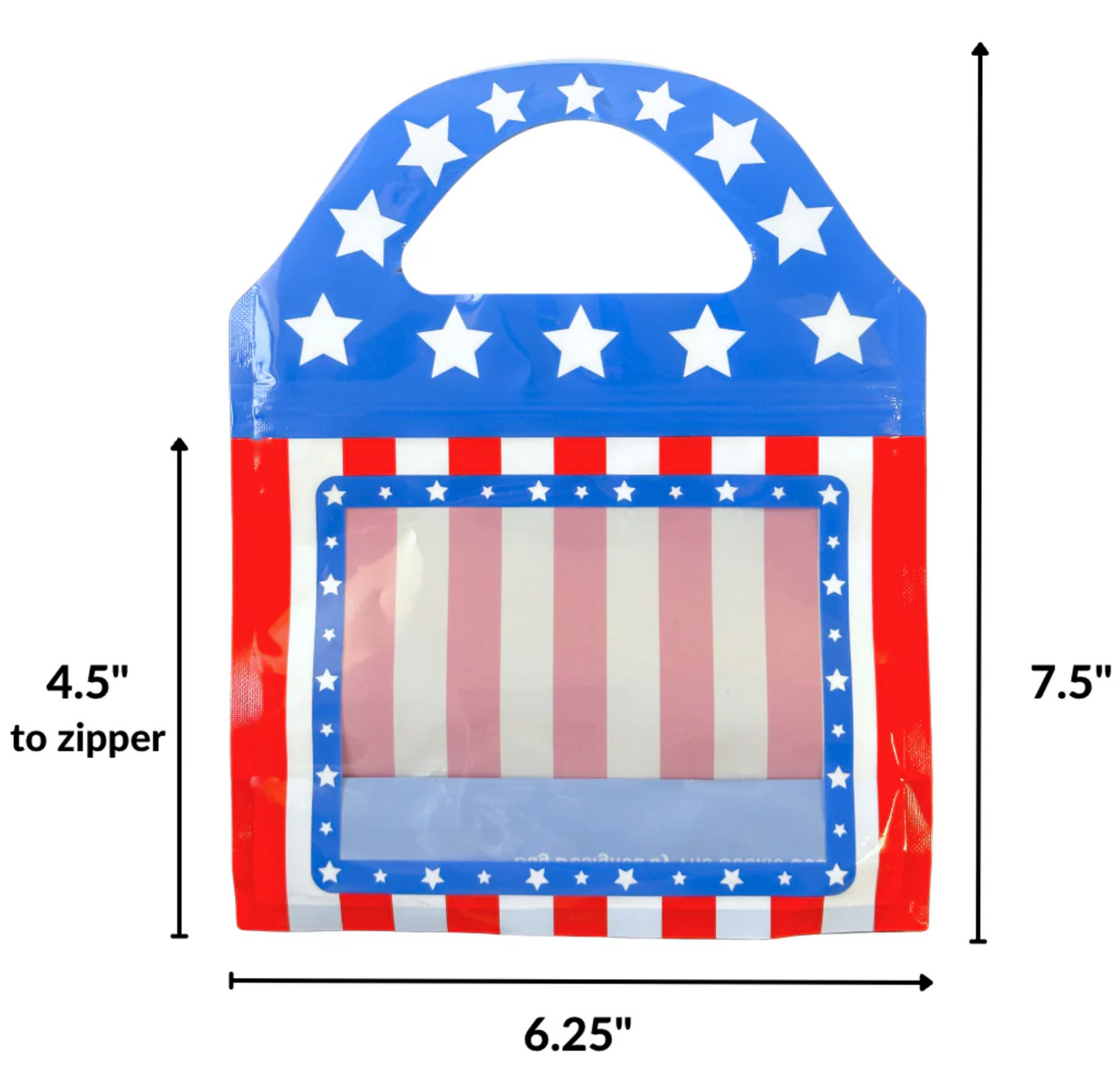 Stars and Stripes Cookie Bag