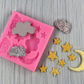 Stars and Moon Silicone Mold