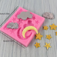 Stars and Moon Silicone Mold