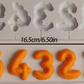 Balloon Number Silicone Mold