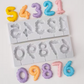 Balloon Number Silicone Mold