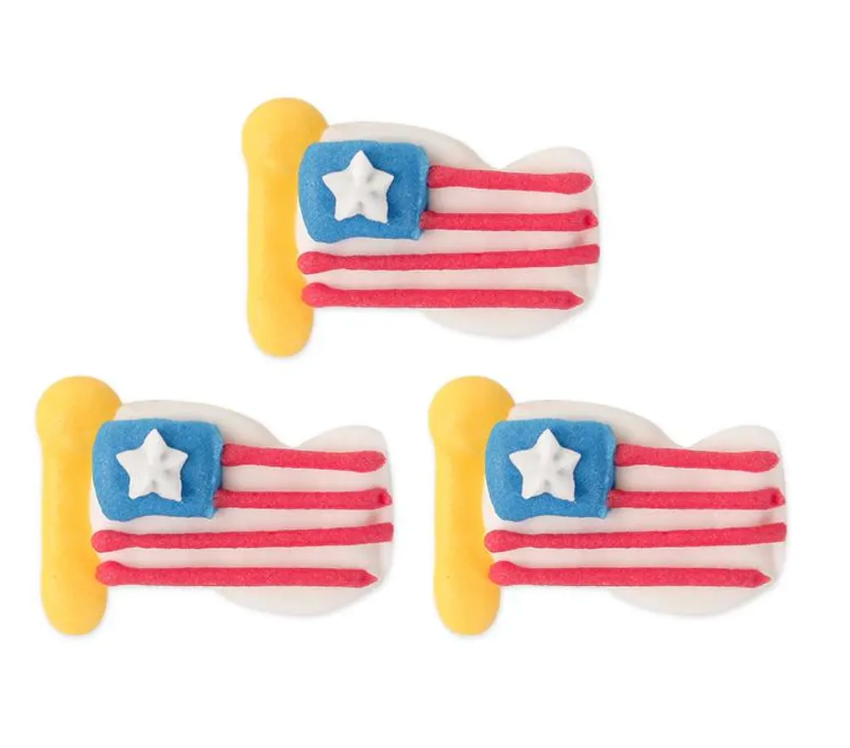 Edible Sugar Decorations-Flag on a Pole